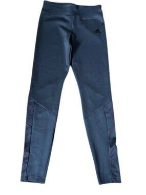 Adidas Girls Youth Blue Climacool Leggings Mesh Panels NWOT XL